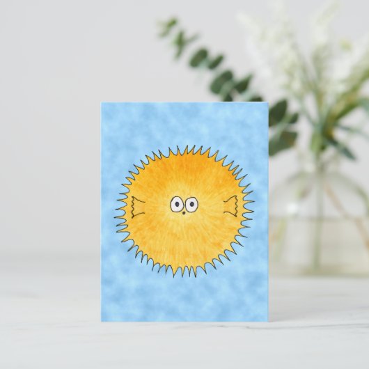 山嵐の魚。 ポストカード (スタンド正面)