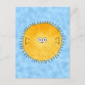 山嵐の魚。 ポストカード (正面)