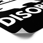 山嵐は乱暴な賜物に抵抗するが逆らうとは ポスター (角)