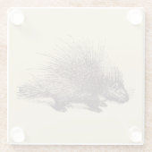 山嵐ヴィンテージイラストレーション ガラスコースター (裏面)