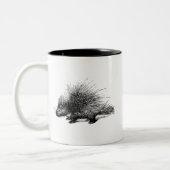 山嵐ヴィンテージイラストレーション ツートーンマグカップ (左)