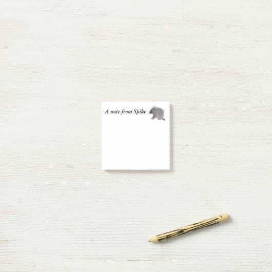 山嵐 ポストイット (デスク上)