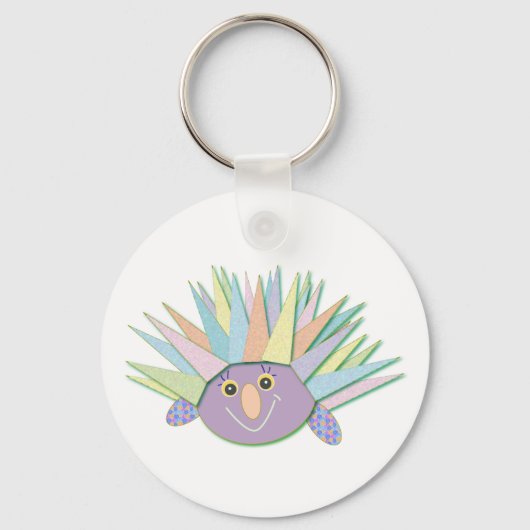 山嵐：幸せ キーホルダー (正面)