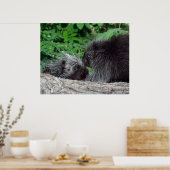 山嵐 – 母とベビー ポスター (キッチン)