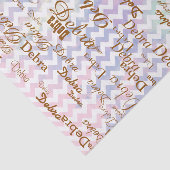 山形と名前を使った創造パーソナライズされた力 薄葉紙 (詳細)