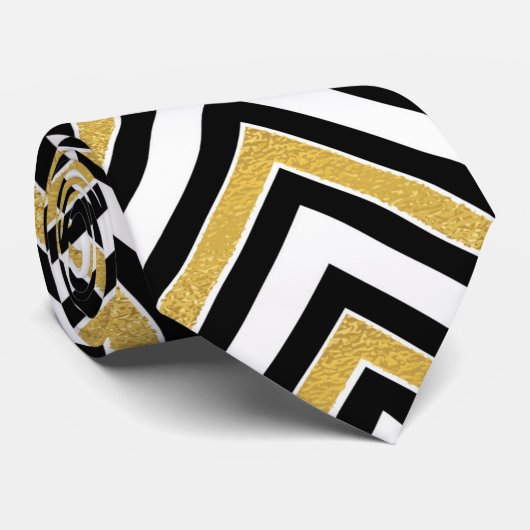 山形に荒れている ネクタイ (ロール)