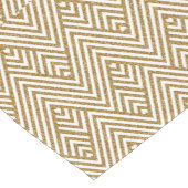 山形のジかわいらしグザグ形のパターン ショートテーブルランナー (コーナー)