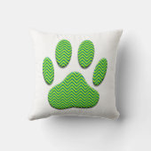 山形のドッグポープリント クッション (裏面)