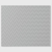 山形の折り返し紙 – 黒（白） ラッピングペーパー (フラット)