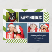 山形の矢印 |ホリデーカード シーズンカード (正面/裏面)