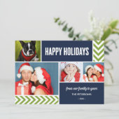 山形の矢印 |ホリデーカード シーズンカード (スタンド正面)