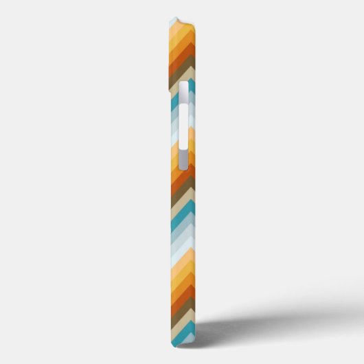 山形の背景パターン Case-Mate iPhoneケース (裏面 / 左)