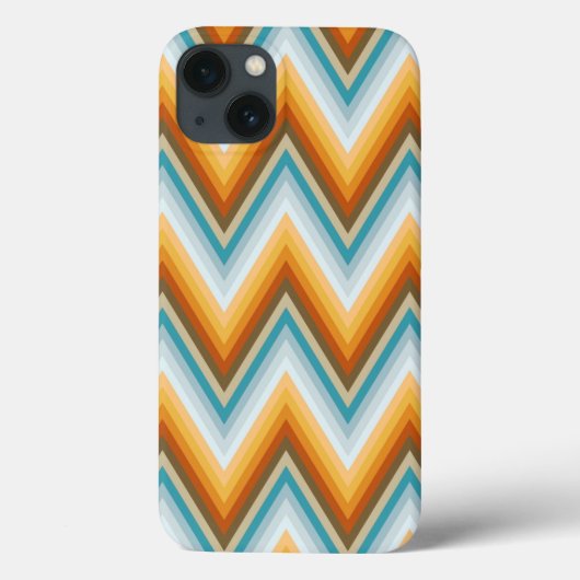 山形の背景パターン Case-Mate iPhoneケース (裏面)