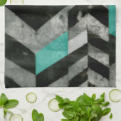 山形の除外II キッチンタオル (折り畳み)