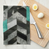 山形の除外II キッチンタオル (四つ折り)