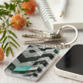 山形の除外II キーホルダー (正面右)