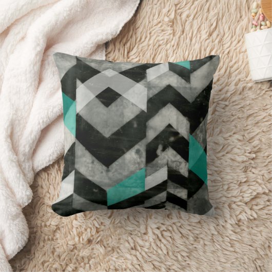 山形の除外II クッション (ブランケット)