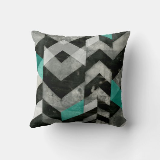 山形の除外II クッション (裏面)