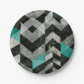 山形の除外II ペーパープレート (正面)