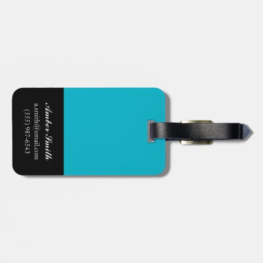 山形の除外II ラゲッジタグ (裏面横)