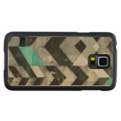 山形の除外II CarvedメープルGalaxy S5スリムケース (正面(横))
