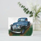 山形の集荷はがき ポストカード (スタンド正面)