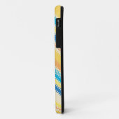 山形カラフル対角線ストライプ模様 Case-Mate iPhoneケース (裏面/左)
