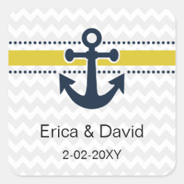 山形ストライプいかり，エンベロ航海のンシール スクエアシール