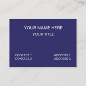 山形ストライプピンクと白の幾何学模様 名刺 (裏面)