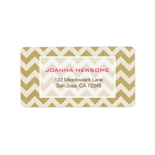 山形パターン住所 シール (正面)