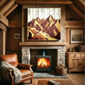 山形パノラ素朴ノラマオン木造 ポスター