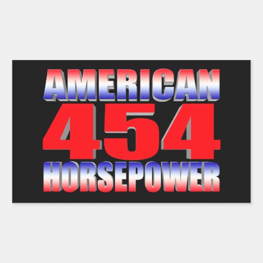 山形ビッグブロック454 長方形シール (正面)