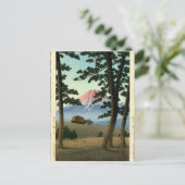  山形風景富士山はがき ポストカード (スタンド正面)