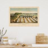 山快適な病院ワシントンDC 1862 ポスター (キッチン)