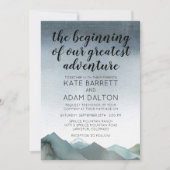 山愛 招待状 (正面)