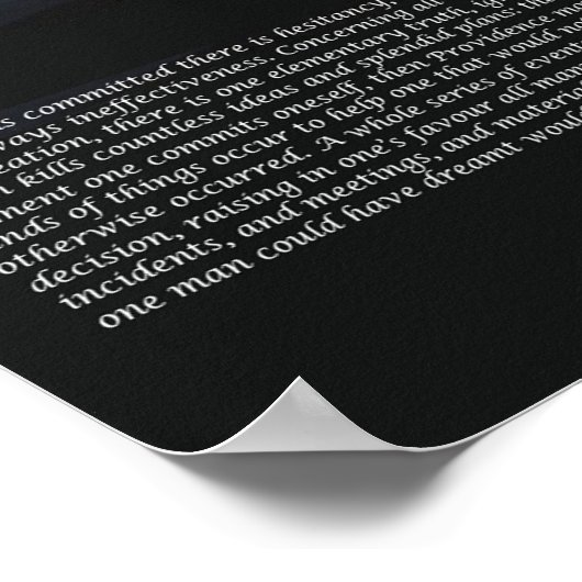 山感動的エベレスト ポスター (角)