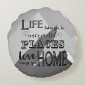 山感動的引用文家族規則 ラウンドクッション (裏面)