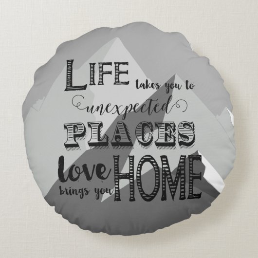 山感動的引用文家族規則 ラウンドクッション (裏面)