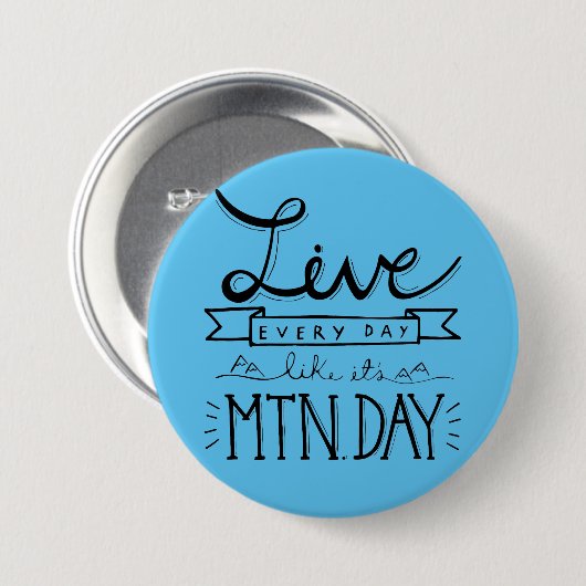 山日ボタン 缶バッジ (正面&裏面)