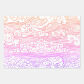 山日本のプリント包装紙シートセット ラッピングペーパーシート (正面3)