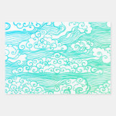 山日本のプリント包装紙シートセット ラッピングペーパーシート (正面3)