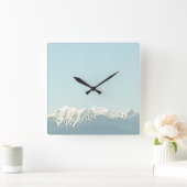 山時間 スクエア壁時計 (ホーム)