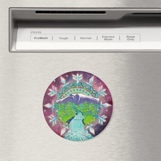 山曼荼羅 マグネット (インサイチュ (食洗機))