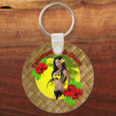 山本カスタムフラオハナキーチェーンラウハラへ キーホルダー (正面)