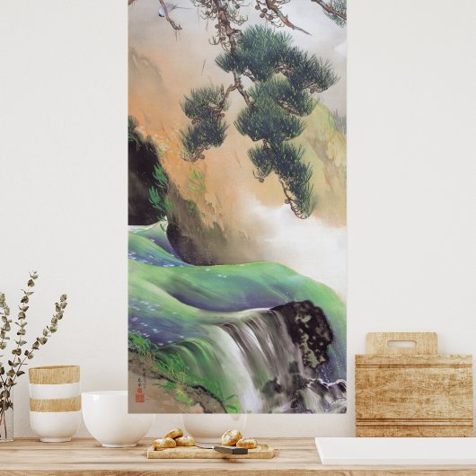 山本俊教 – Mountain春 ポスター (キッチン)