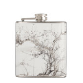 山本梅津冬日本のヴィンテージ絵画ズ フラスク (正面)