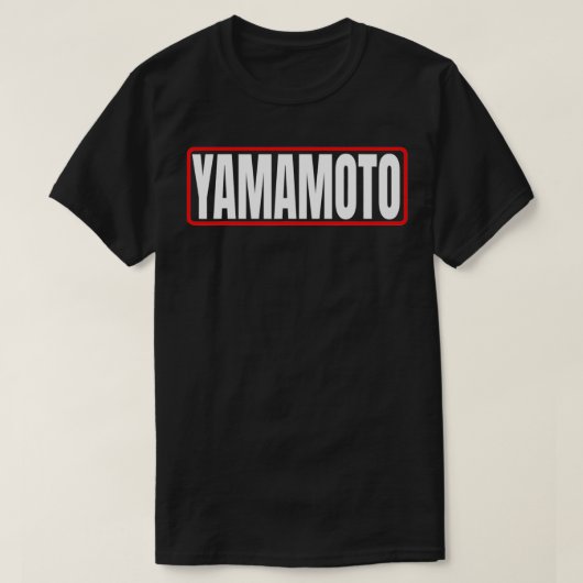 山本氏アジ日本のア・アメリカン日本ファ Tシャツ (デザイン正面)