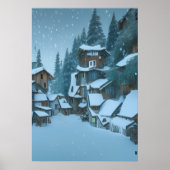 山村 | AIアートポスター ポスター (正面)