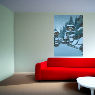 山村   AIアートポスター ポスター