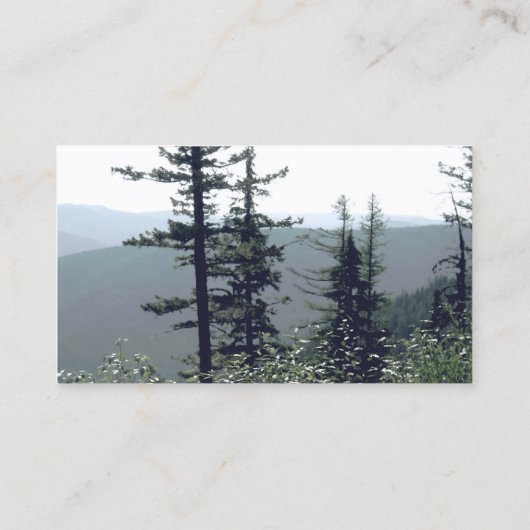 山松ビジネスカード写真 名刺 (裏面)